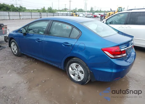 2013 Honda Civic Lx z USA, uszkodzony, nr VIN 19XFB2F52DE096262
